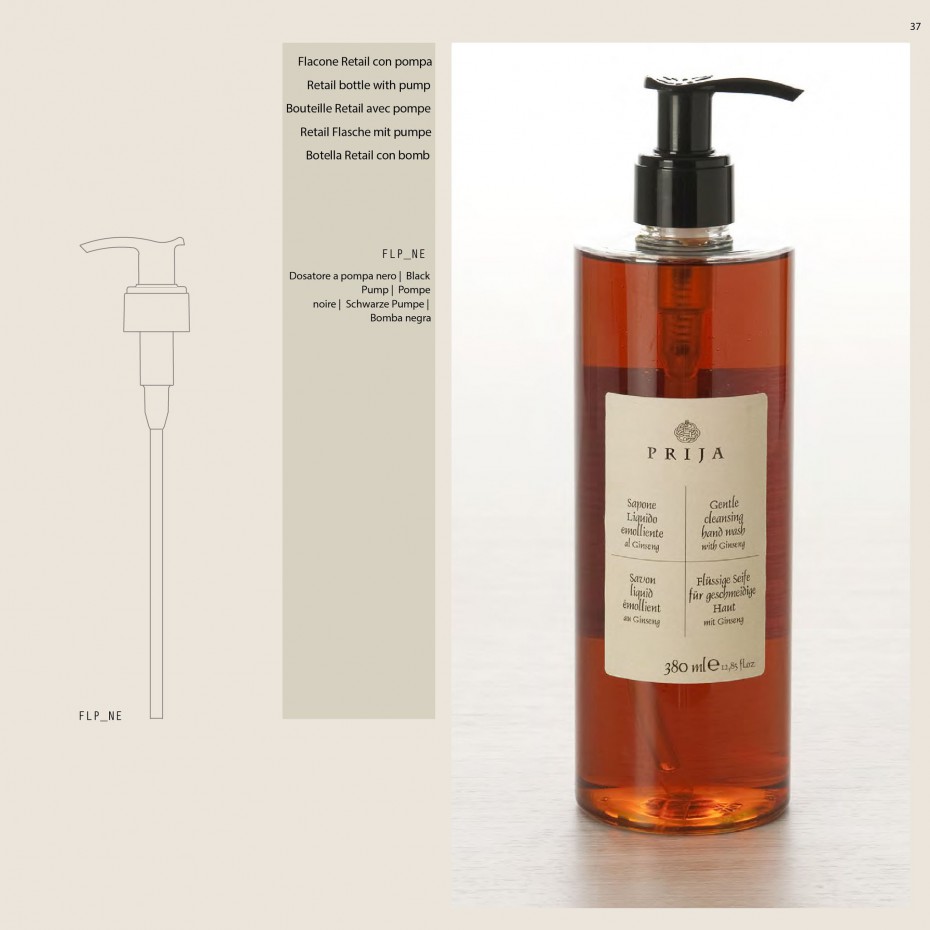 Shampoo Doccia Dispenser To-Kyo 300 ml 30 pezzi - Linea Da Vinci